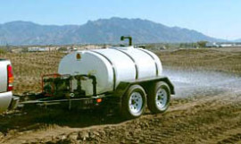 Water Trailer, 500 Gallon with Spray